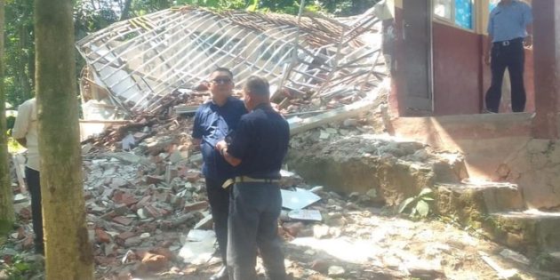 PEMKAB BOGOR BAKAL BANGUN RUANG KELAS BARU SD DI NANGGUNG BOGOR USAI AMBRUK