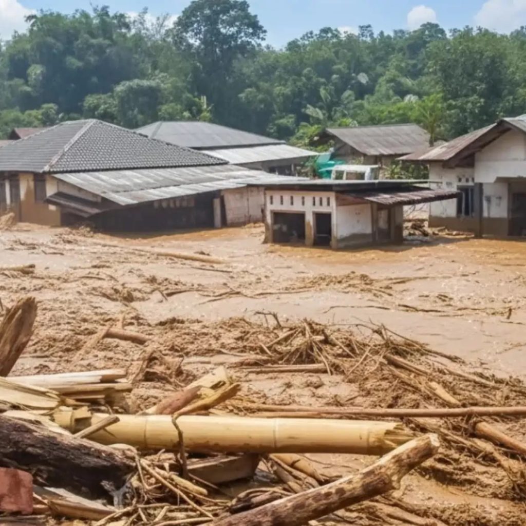 RATUSAN ORANG MENINGGAL DUNIA AKIBAT BENCANA DI SUMATRA