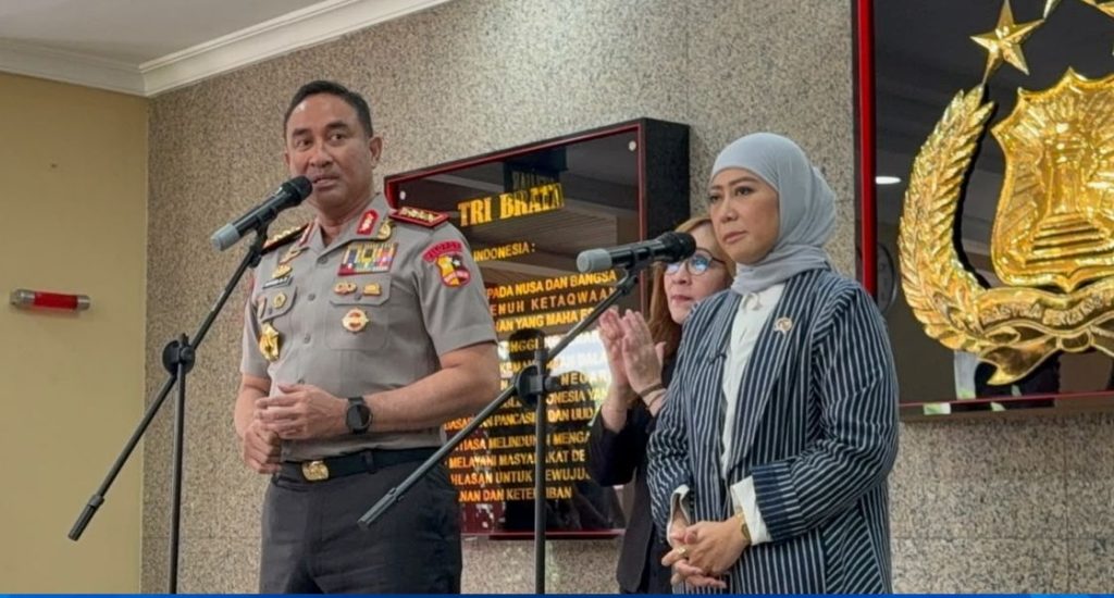 KAPOLRI SUYUDI TERIMA KUNJUNGAN MENKOMDIGI, BAHAS KASUS KEJAHATAN DARING DAN KEAMANAN DIGITAL