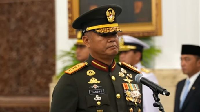 JENDERAL TANDYO BUDI REVITA KASAB BARU GANTIKAN MARULI SIAMNJUNTAK