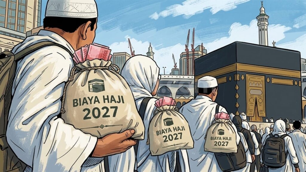BIAYA HAJI TAHUN 2027 DITETAPKAN RP 98,4, JEMAAH BAYAR RP 48 JUTA