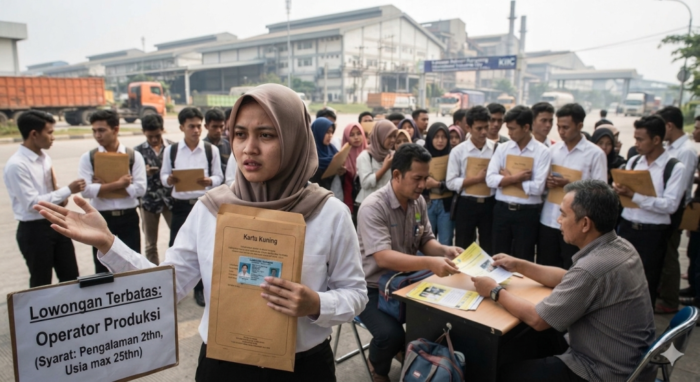 SAAT ALAMI PERCALOAN SAAT REKRUTMEN KERJA, LAPOR KE APLIKASI ” SAPA WARGA”